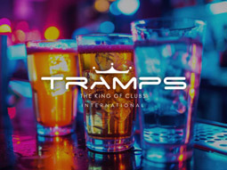 Three drinks at the bar at Tramps in Tenerife