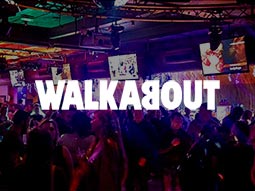 An group of people socialising