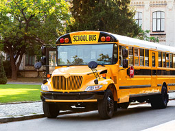 Hamburg American School Bus