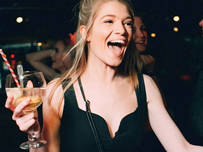 Newcastle Revolution - Reserved Area with Drinks