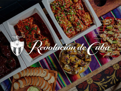 A selection of food on a board at Revolución de Cuba in Liverpool