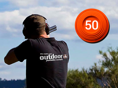 Newcastle Clay Pigeon Shooting Premium - 50 clays 