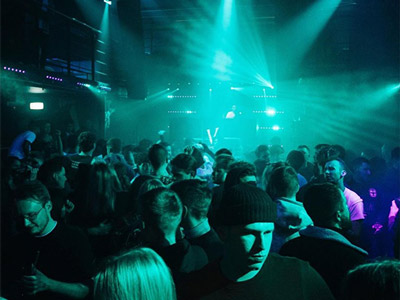 People dancing and socialising at Vallhalla club in Riga - Rank #10