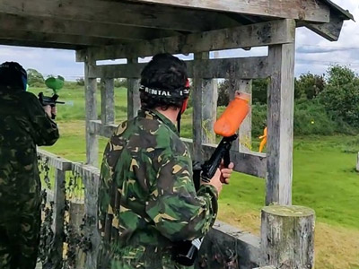 Outdoor Paintballing with 400 Balls - Rank #3 Outdoor DublinStag Activities