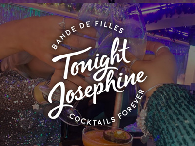 Bottomless Brunch at Tonight Josephine with the logo overlaid