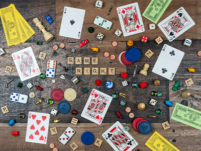 Group posing for a picture while on the obstacle course