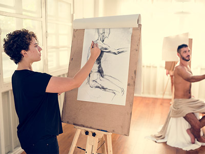 Benalmadena Nude Life Drawing at your Accommodation