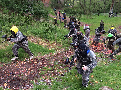 Manchester Outdoor Paintball - Half Day Inc 100 Balls
