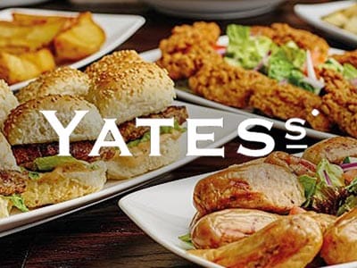 Southampton Yates - 2 Course Meal