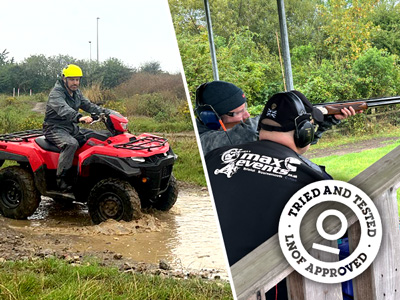 Clay pigeon shooting & Quad biking