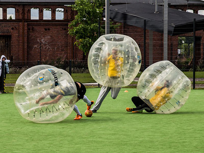 Bubble Football - Rank #3 Active Budapest Stag Activities