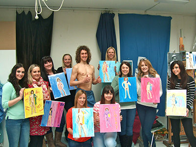 Nude Life Painting - Rank #4 Classes Amsterdam Hen Activities