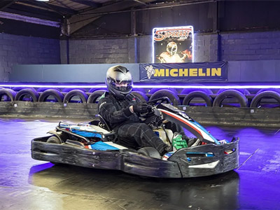  Indoor Karting - 30 Mins - Rank #4 Active CardiffStag Activities