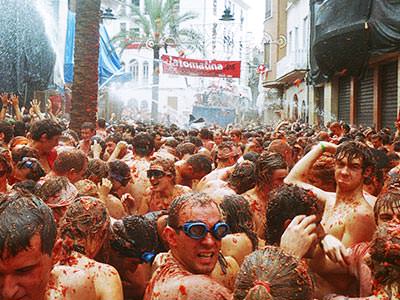 valencia stag activities tomatina festival