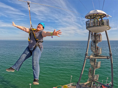 PierZip Bournemouth - Rank #2 Unusual Bournemouth Stag Activities