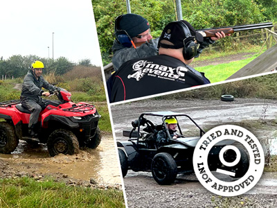 Clay Pigeon Shooting, Quad Biking & Rage Buggies