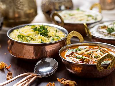 Two Course Indian Meal - Rank #4 Food Edinburgh Hen Activities