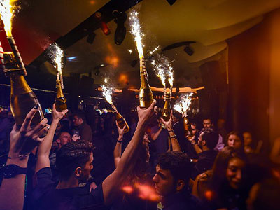 Warsaw VIP Nightclub & Drinks Tables