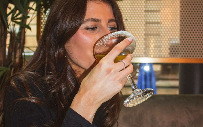 Get a welcome drink and a round of shots too 