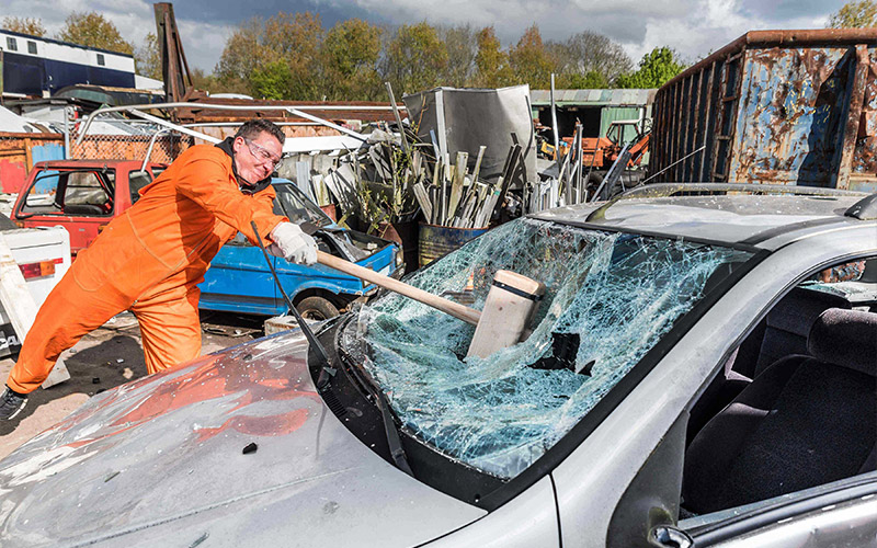 A good way to get out pre wedding stress right?