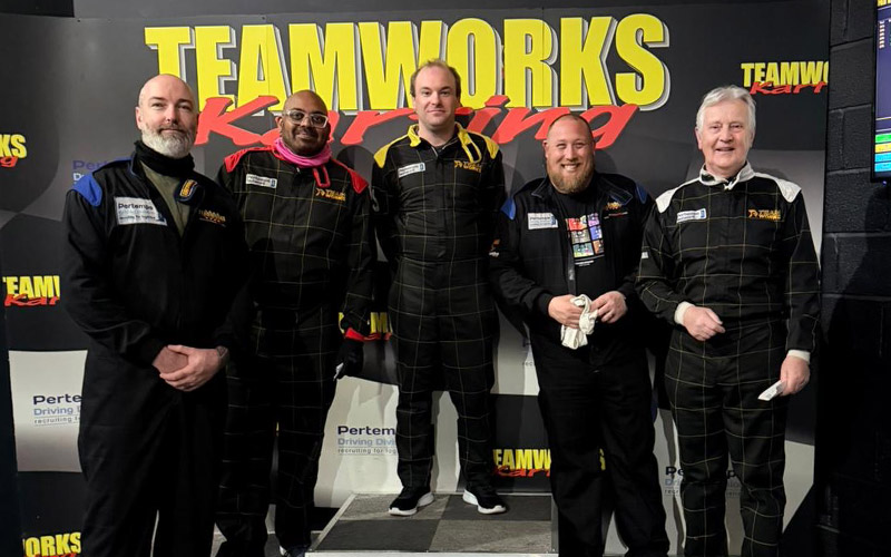 The top three drivers are awarded a prize 