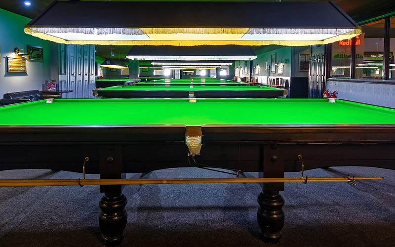 Get to thrash your pals at snooker or pool 