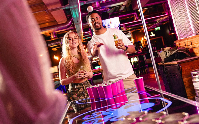 Who will be the ultimate beer pong champion?! 