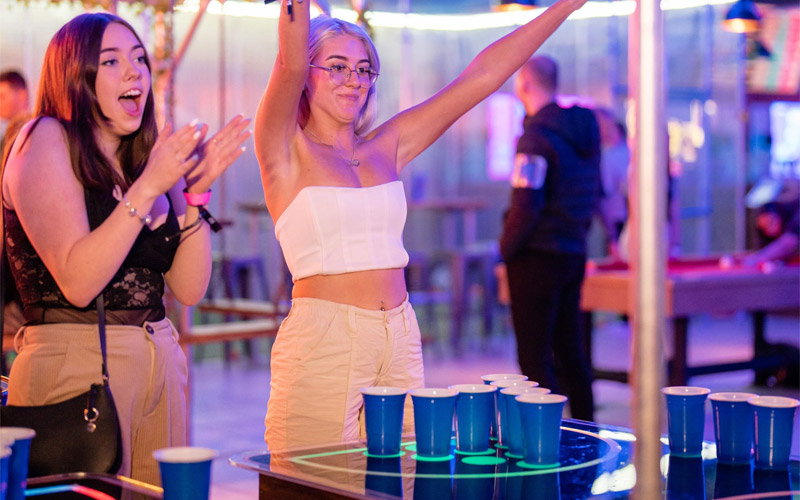 1 pitcher of beer included in your session