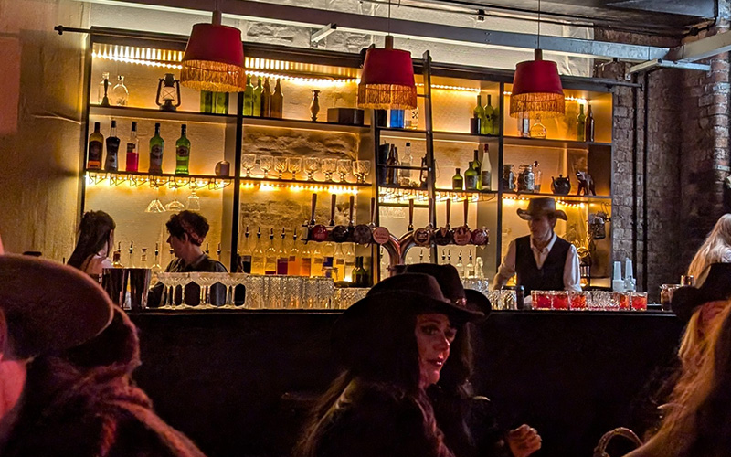 Expert mixologists will whip you up some delicious cocktails 