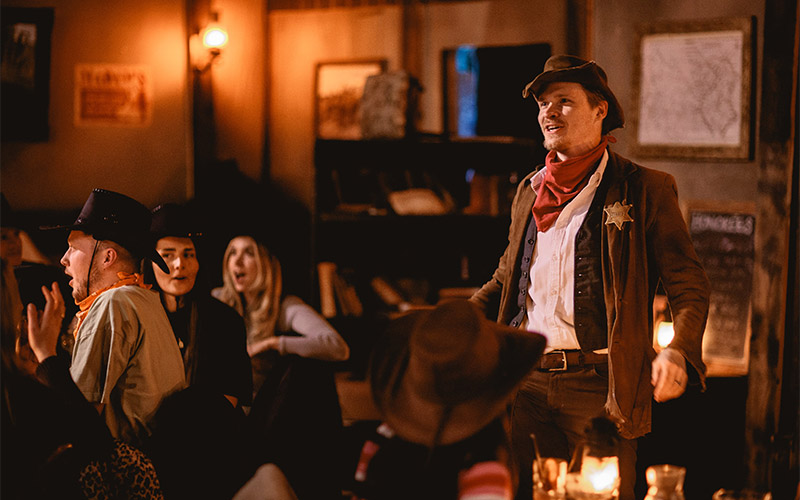 The Sheriff is about... 