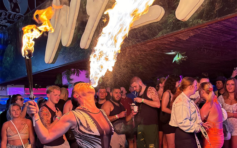 Get reserved seating and a bottle of spirit