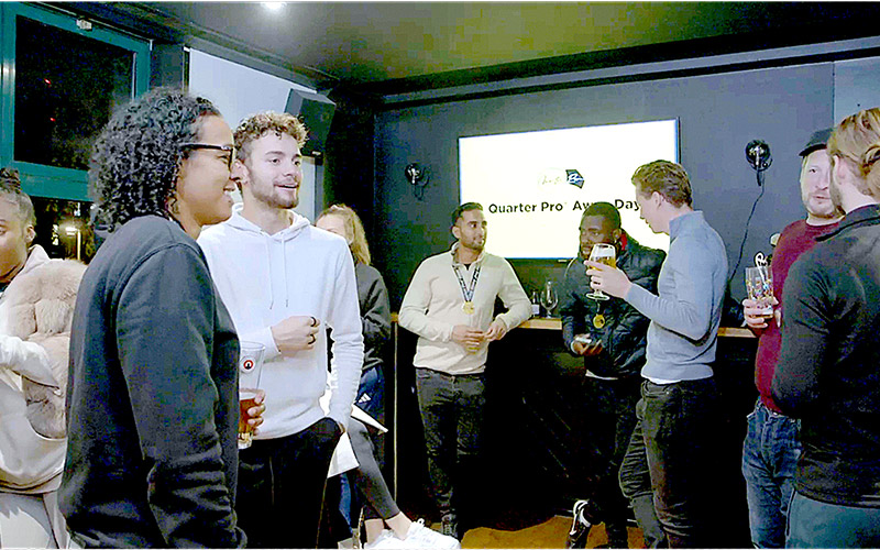 Your host and referee will make sure everything runs smoothly 