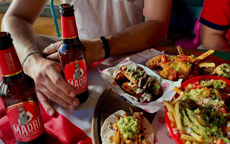 90 minutes of drinks to go with your food 