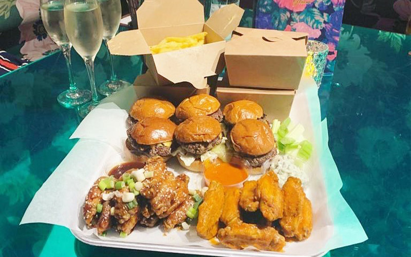 Enjoy a mix of food, booze and a cracking atmosphere 