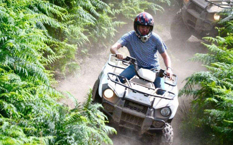 Ride 400cc Yamaha Kodiak quads 