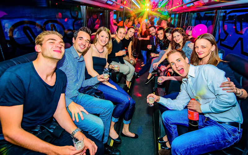 See the sights whilst partying on wheels 