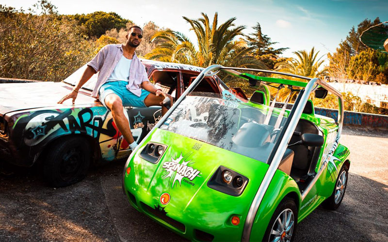 The cars are eco-friendly 