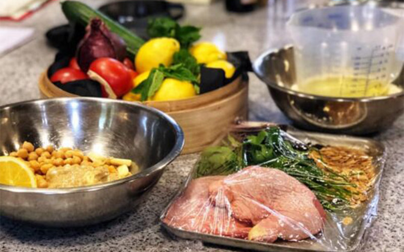 Get all the ingredients you need to make delicious bao buns 