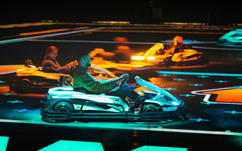 Karting meets video games 