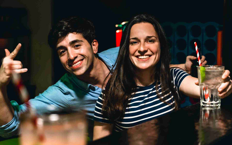 Get two drinks tokens included 