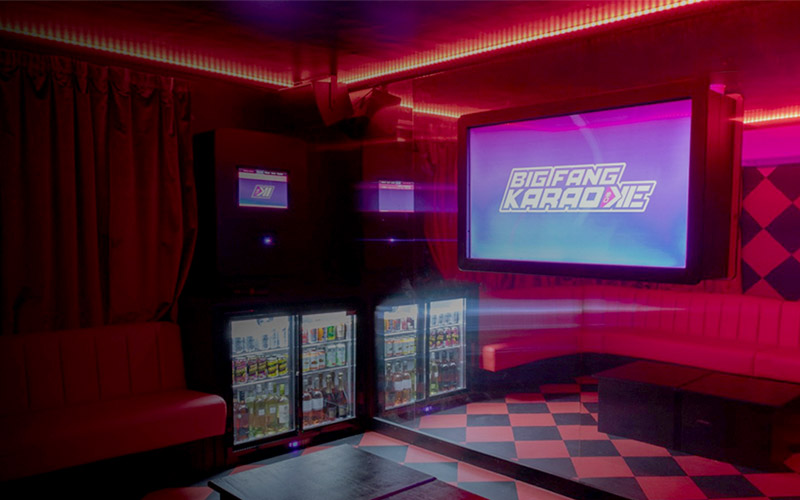 Get your very own private karaoke room 