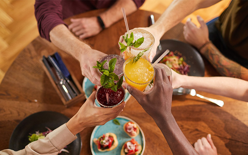 Choose a brunch dish from a set menu 