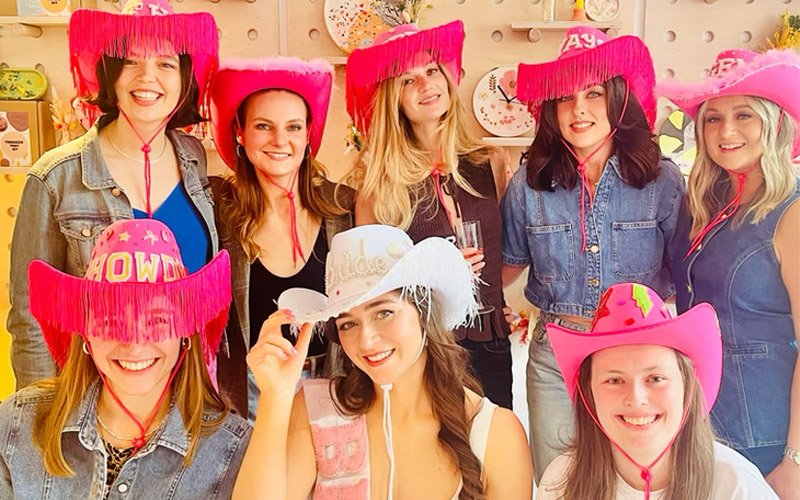 Get to customise your own cowboy hats 