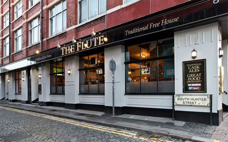 The Flute is found in the heart of Liverpool 
