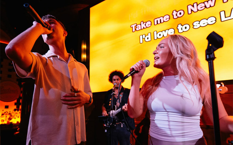 Sing your heart out for 2 hours 