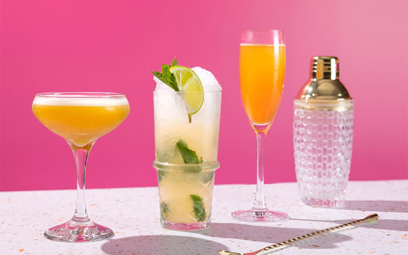 Make two cocktails each 