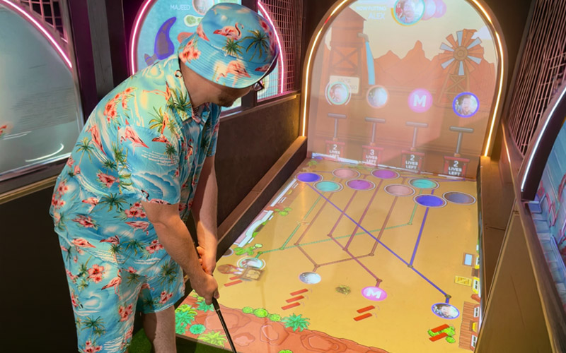 Play a variety of fun mini games 