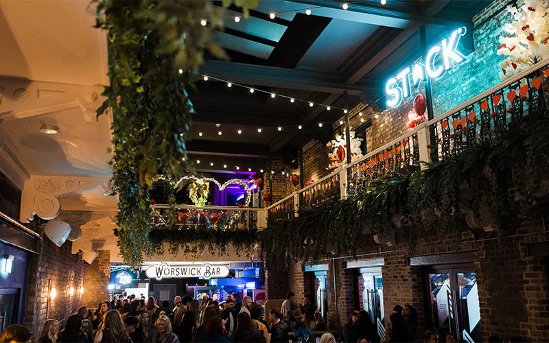 STACK is a lively and iconic Newcastle venue 