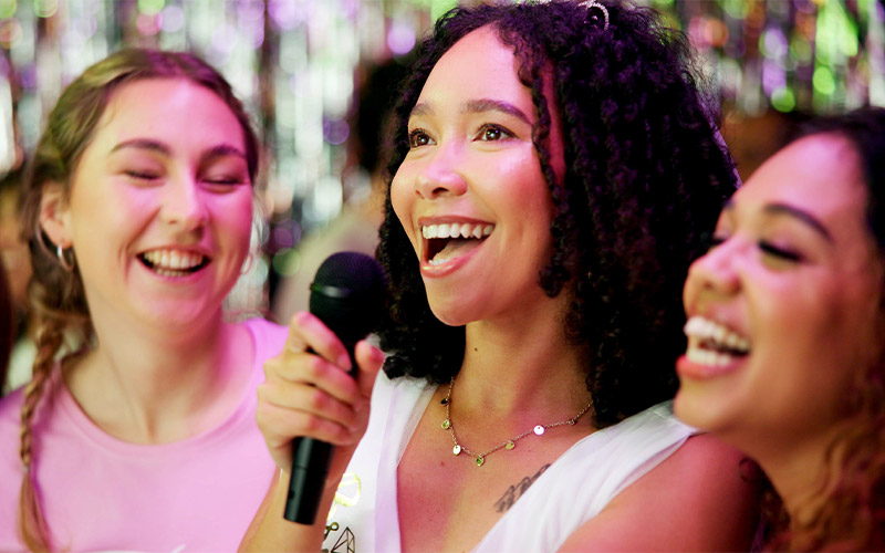 Choose from thousands of karaoke songs 