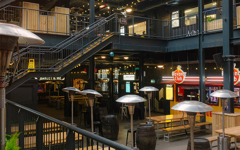 The ground floor of STACK 